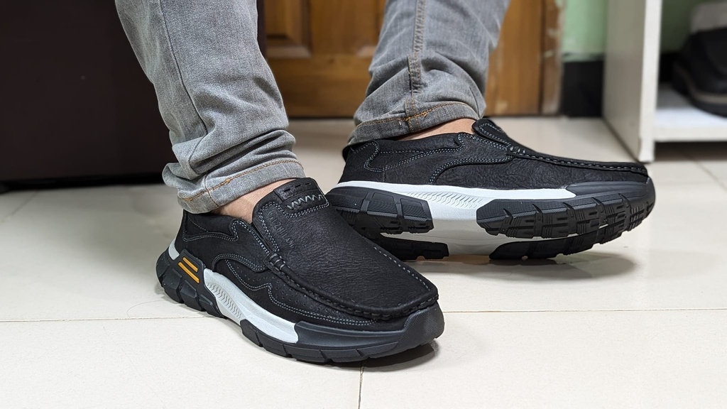 Pure Leather Premium Casual Shoes BK